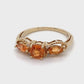 10K Yellow Gold Ring w/ Citrine 0.40 DWT; Size 6; 2.3g