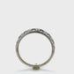 14K White Gold Diamond Lady's Fashion Ring; 0.10CTW; Size 6.5
