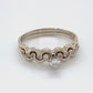 14K White Gold Diamond Ring; 0.25CTW; Size 9.5