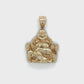 10K Yellow Gold Buddha Pendant