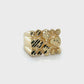 10K Yellow Gold Gentleman's Ring; 8.5g; Size 13