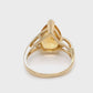 10K Yellow Gold Ring w/ Citrine 2.9DWT; Size 7.5; 4.5g