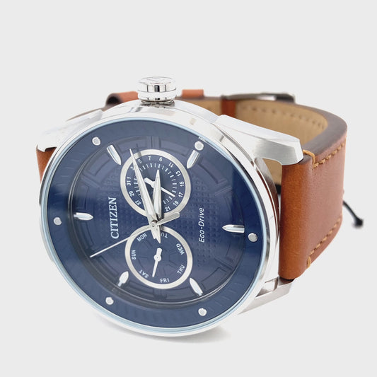 Citizen BU4020-01L: CTO Sport Casual Men's Eco-Drive Leather Strap Watch