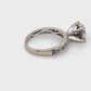 14K White Gold Diamond Ring; 0.75CTW; Size 8; 4.5g