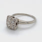 14K White Gold Diamond Ring; 0.30CTW; Size 7.5; 4.0g