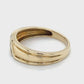 10K Yellow Gold Diamond Gentleman's Ring; 1.8DWT; Size 10
