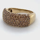 14K Yellow Gold Diamond Ring; 1.00CTW; Size:9; 9.1g