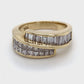 14K Yellow Gold Diamond Ring; 2.00CTW; Size 7; 8.0g