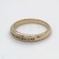 14K Yellow Gold Diamond Ring; 0.25CTW; Size 7; 2.0DWT