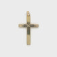 14K Yellow Gold Cross Pendant; 0.7DWT; 1.1g