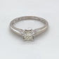 14K White Gold Diamond Ring; 0.40CTW; Size: 7.25; 2.1g