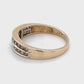 10K Yellow Gold Diamond Lady's Ring; 1.6DWT; Size 7