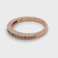 14K Rose Gold Diamond Ring; 0.25CTW; Size 7; 2.8g