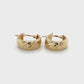 14K Yellow Gold Hoop Earrings