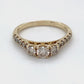10K Yellow Gold Diamond Ring; 0.84CTW; Size: 8; 2.9g
