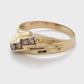 14K Yellow Gold Diamond Gentleman's Ring; 2.8DWT; Size 12.5