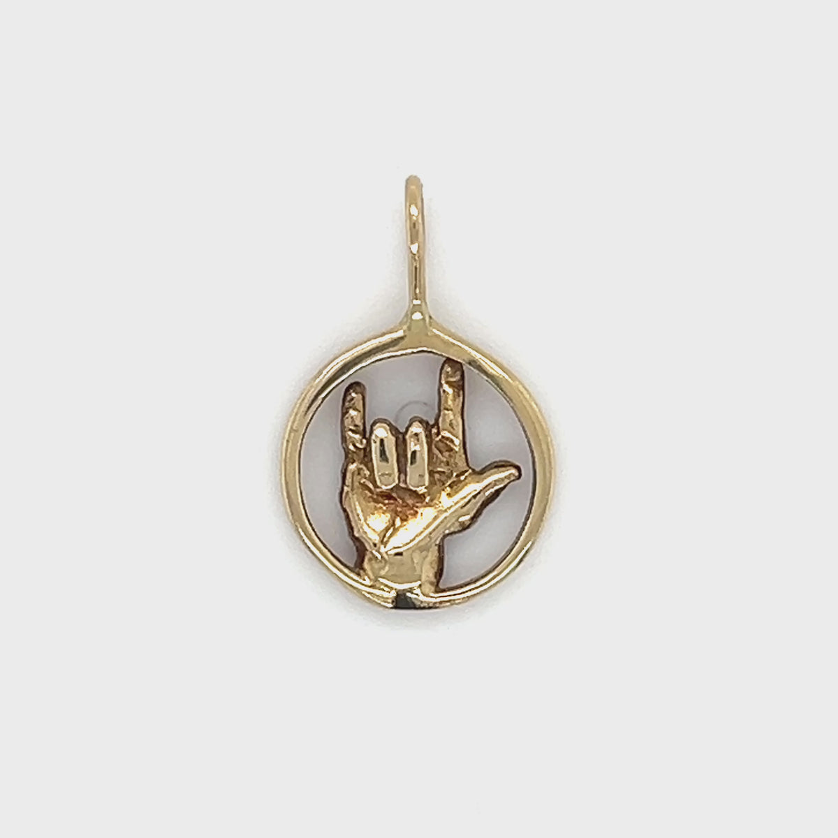 14K Yellow Gold Pendant