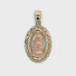 10K Two-Tone Gold Pendant