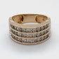 14K Yellow Gold Diamond Ring; 1.0CTW; Size: 7; 5.5g