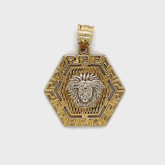 10K Two-Tone Gold Pendant Video