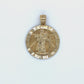 10K Yellow Gold Saint Christopher Pendant; 1.9DWT; 3g