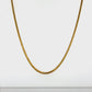 14K Yellow Gold 16.5" Snake Chain Necklace; 7.8g
