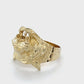 14K Yellow Gold Gentleman's Tiger Ring; 3.3DWT; Size 7.5