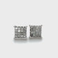 14K White Gold Diamond Earrings; 0.50CTW; 2.0g