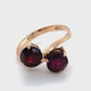 18K Yellow Gold Lady's Ring; 2.0DWT; Size 6