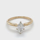 14K Yellow Gold Diamond Ring; 0.65CTW; Size: 6; 1.8g