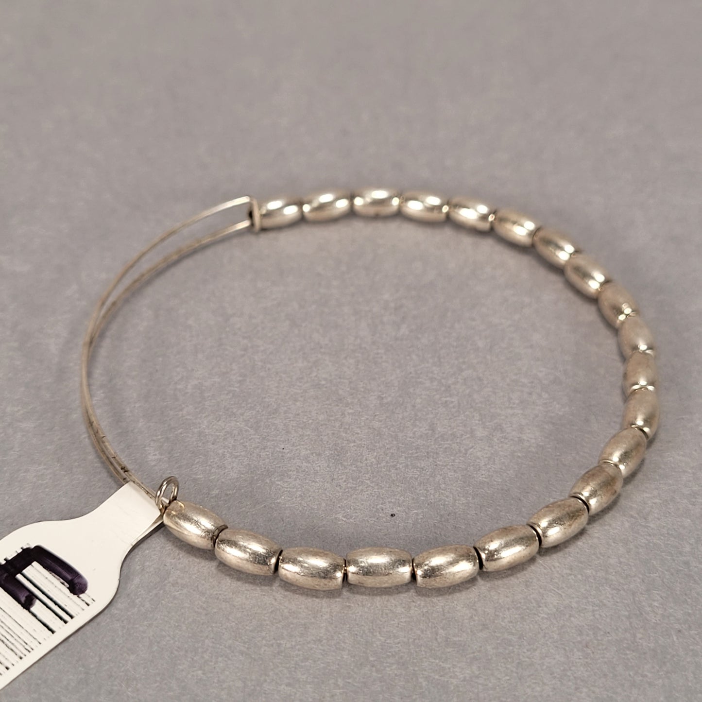 Sterling Silver Beaded Adjustable Bracelet
