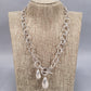 16" Sterling Silver Necklace 53g