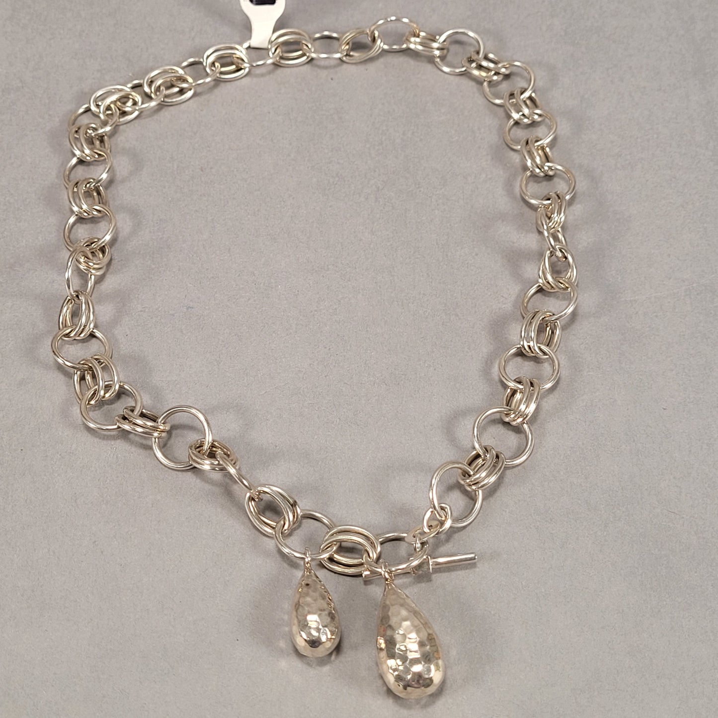16" Sterling Silver Necklace 53g