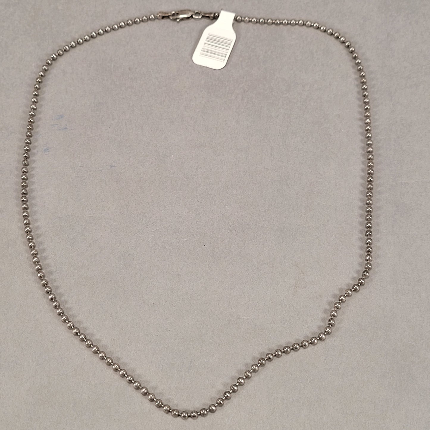 17" Sterling Silver Chain 7g