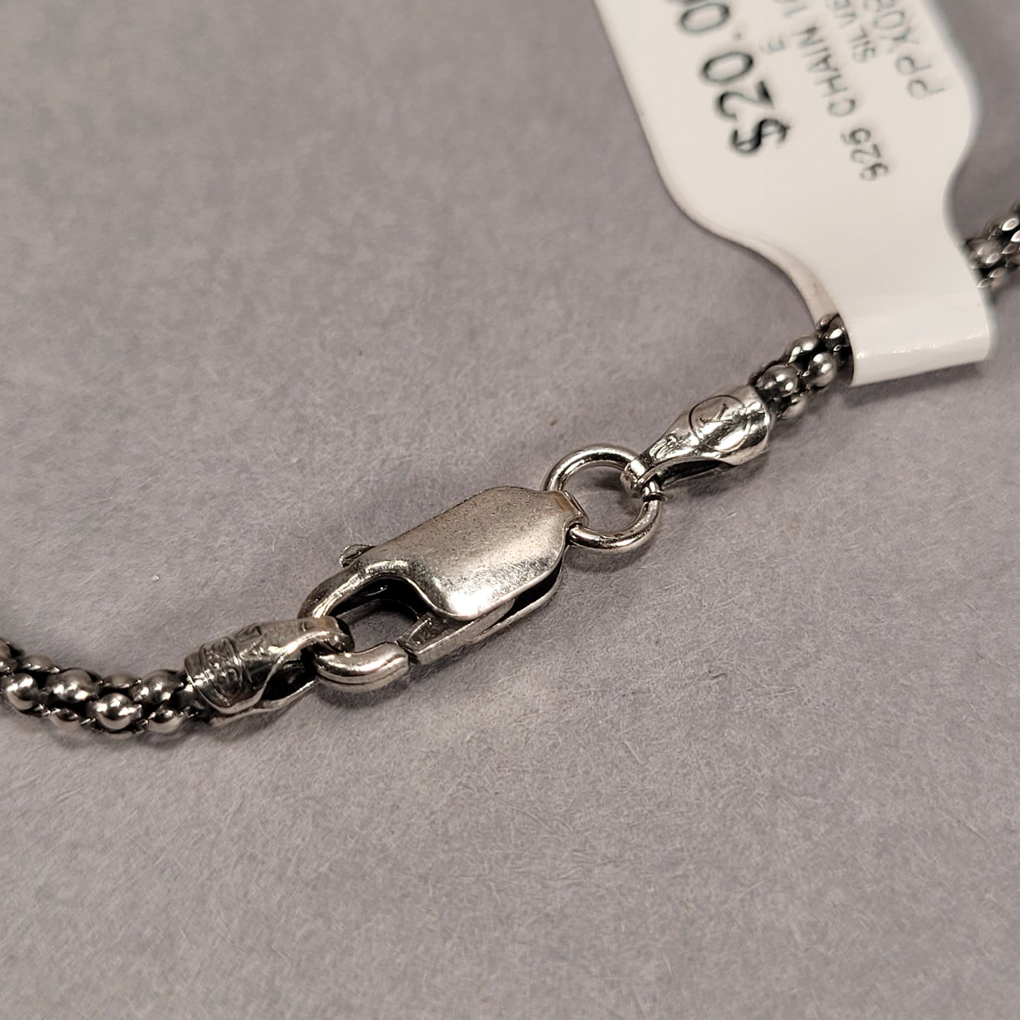 16" Sterling Silver Chain 4.8g