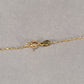 16" 18K Yellow Gold Doves Necklace 3.7g 1mm