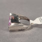 Sterling Silver Ring With Large Purple Stone 19.4g