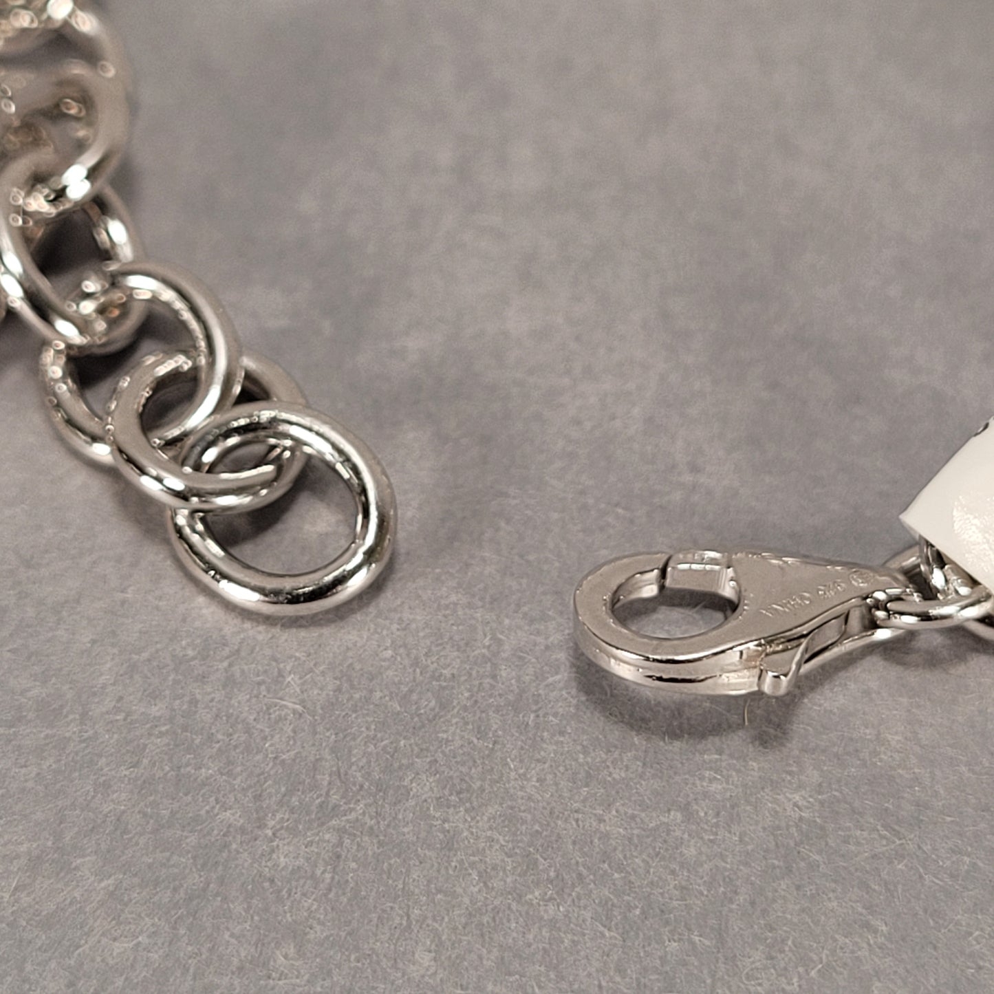 7" Sterling Silver Charm Bracelet 20.1g