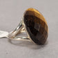 Sterling Silver Ring With Very large Stone 19g