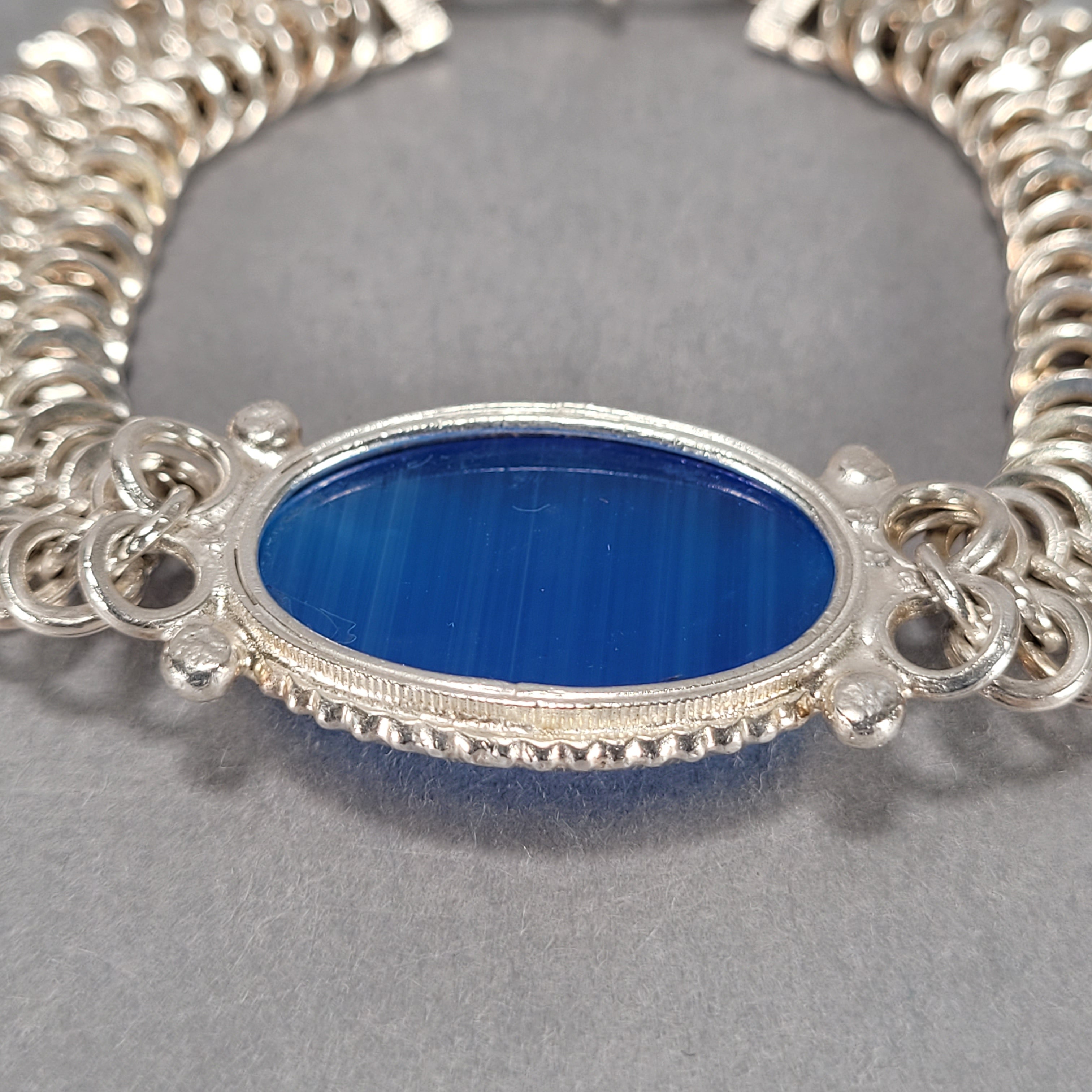 Blue sales stone bracelet