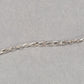 22" Sterling Silver & Diamond Necklace 5.5g