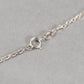 18" Sterling Silver & Imitation Pearl Necklace 7.9g