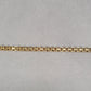 38" Gold Plated Sterling Silver Necklace 23.45g