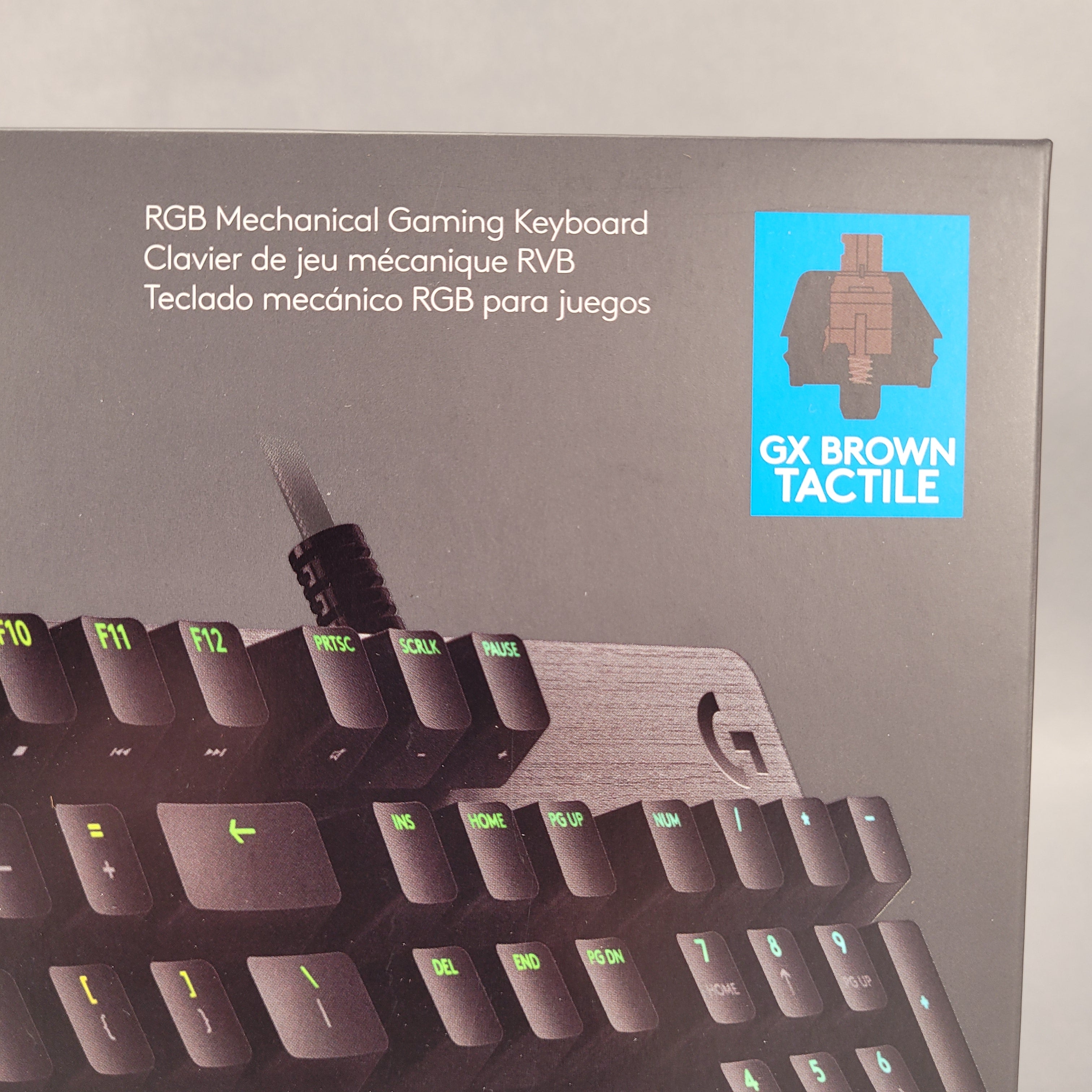 Logitech G512 Carbon RGB Mechanical Gaming Keyboard (Brand New