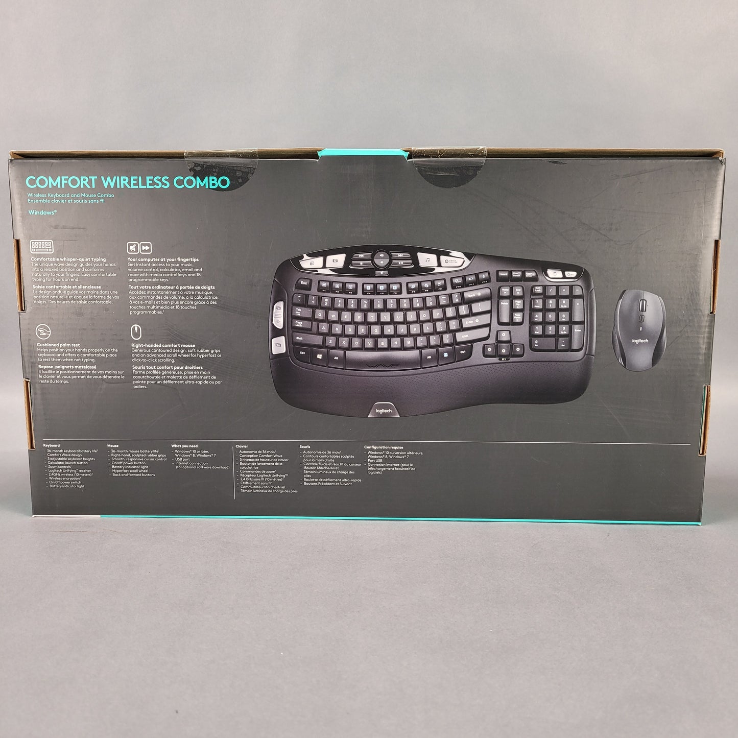 Logitech Comfort Wireless Combo Keyboard & Mouse (Brand New)