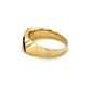 14k Yellow Gold & Diamond Men's Ring 8.4g