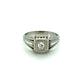 18K White Gold Lady's Diamond Fashion Ring .27ctw 6.3g