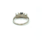 Lady's 14K White Gold Diamond Fashion Ring .15ctw 2.8g